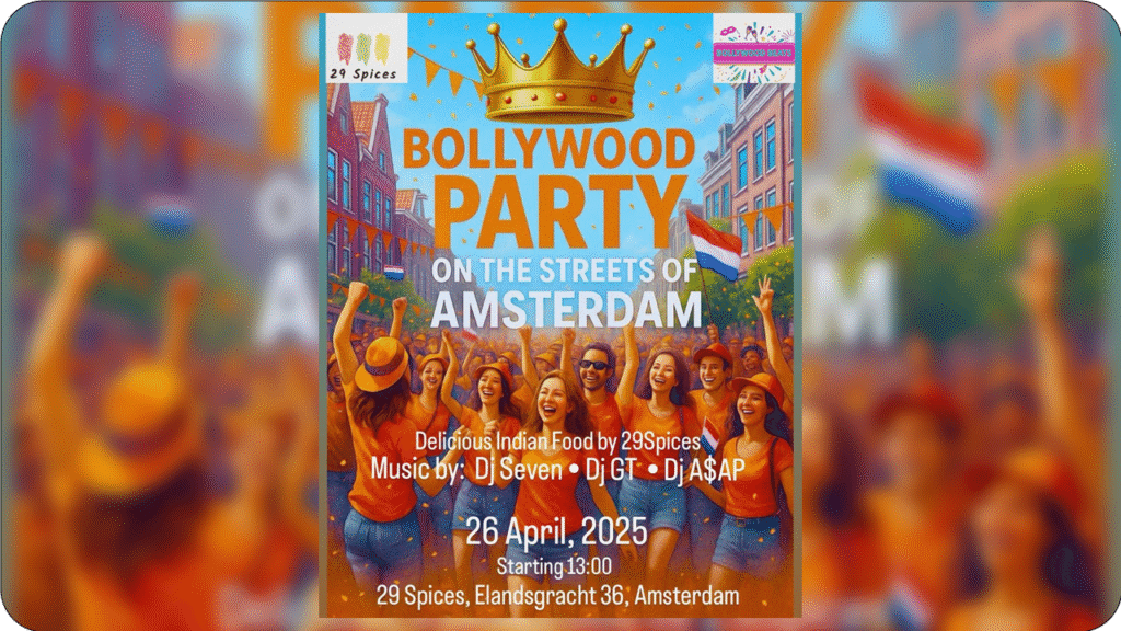 Bollywood Street Party to King’s Day
