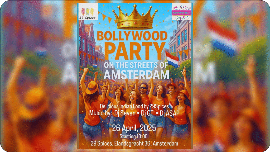 Bollywood Street Party to King’s Day